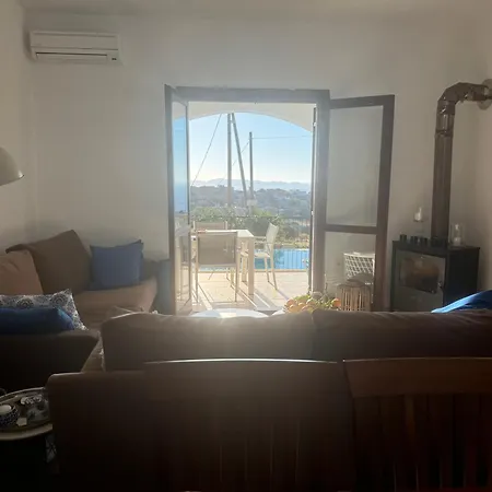 Europa Ravdoucha Private Pool And Amazing View Tatil Evi *